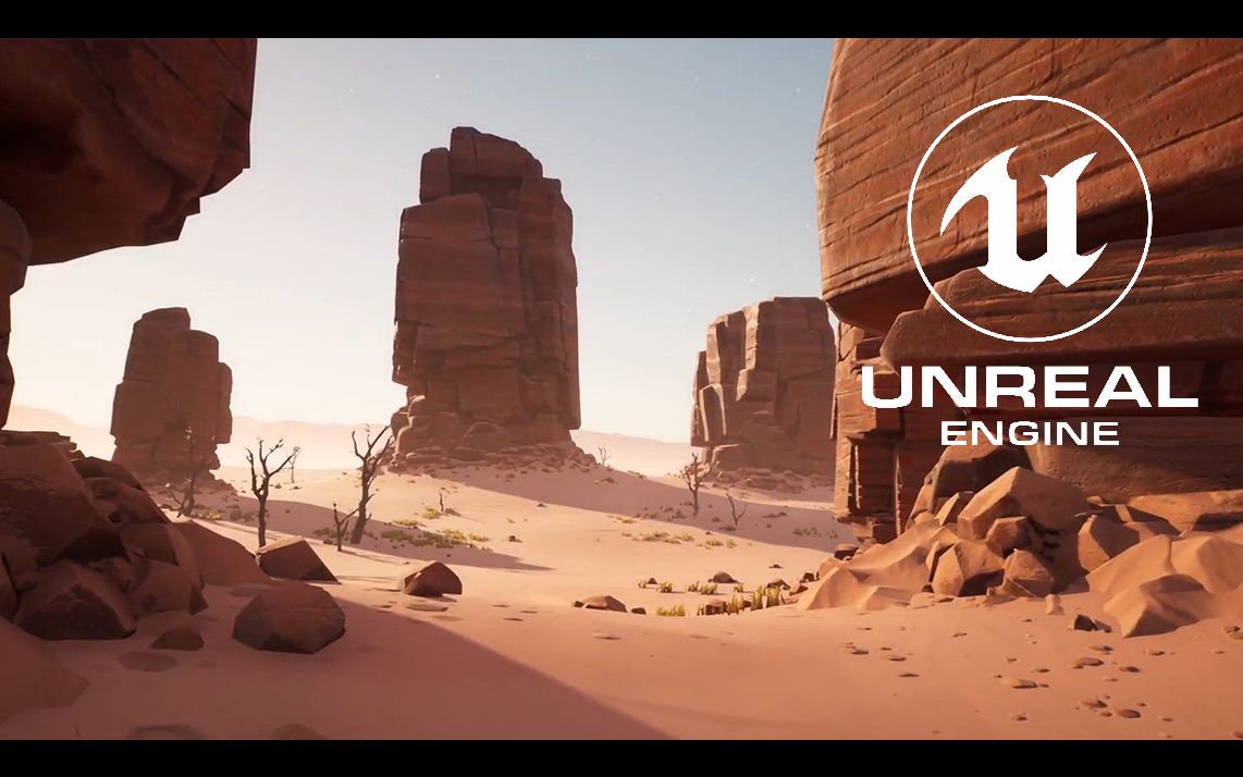 虚幻引擎5!制作沙漠场景关卡全流程!