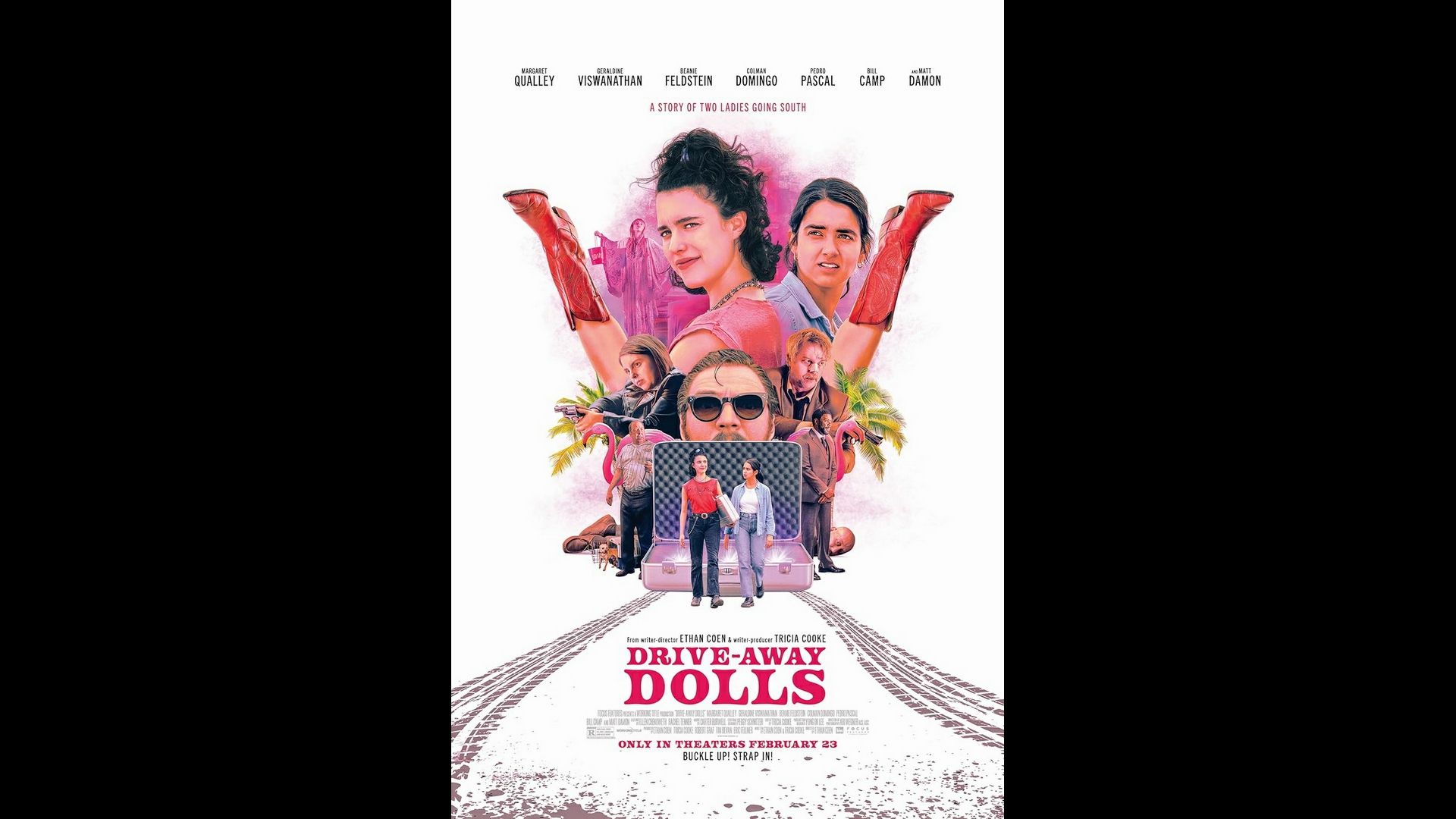 《drive-away dolls》trailers 《驾车出走的女人》预告片集 2024