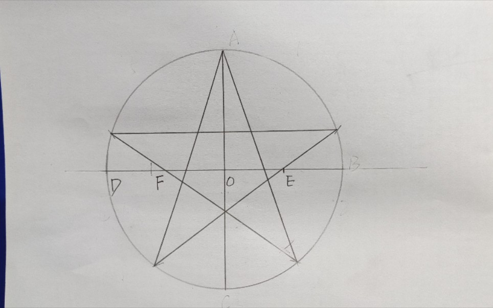 分享一个铆工常用的圆分五等份画法,方法简单易懂,非常适合新手哔哩哔哩bilibili