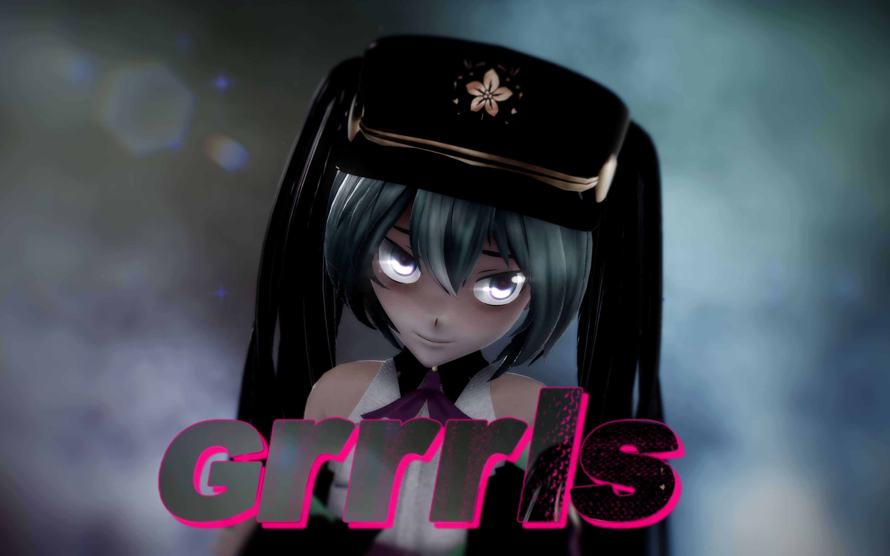 [mmd] hatsune miku - grrrls [4kuhd60fps]