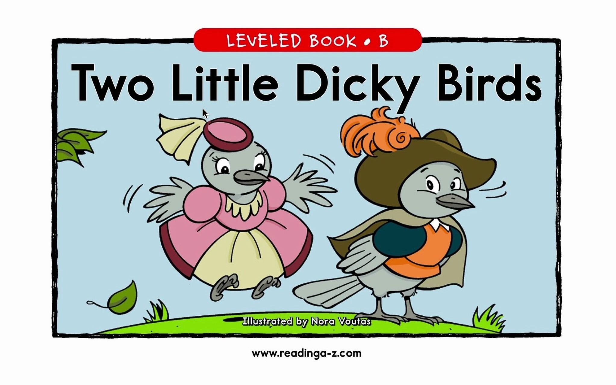 [图]绘本阅读-RAZ-Level B-15 Two Little Dicky Birds