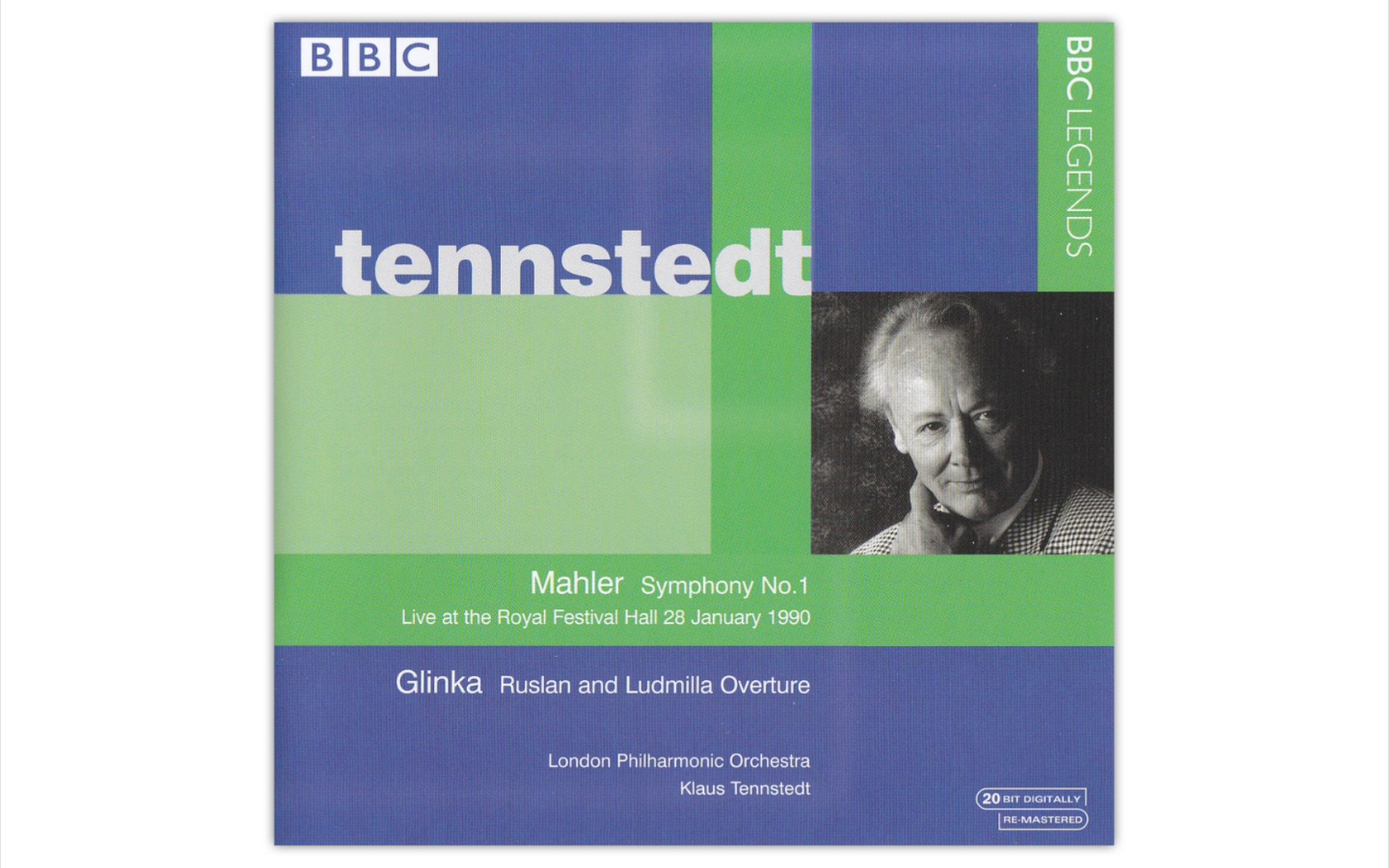 [图]【神演！】滕斯泰特-马勒第一交响曲（泰坦）/Mahler Symphony No.1(Titan)-Klaus Tennstedt-LPO 1990.1.28