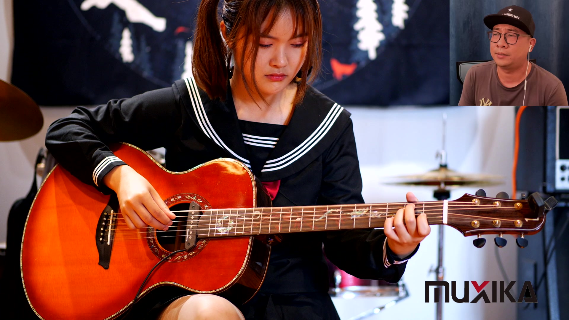 吉他弹唱慕西卡m5~吴小婉《九月》