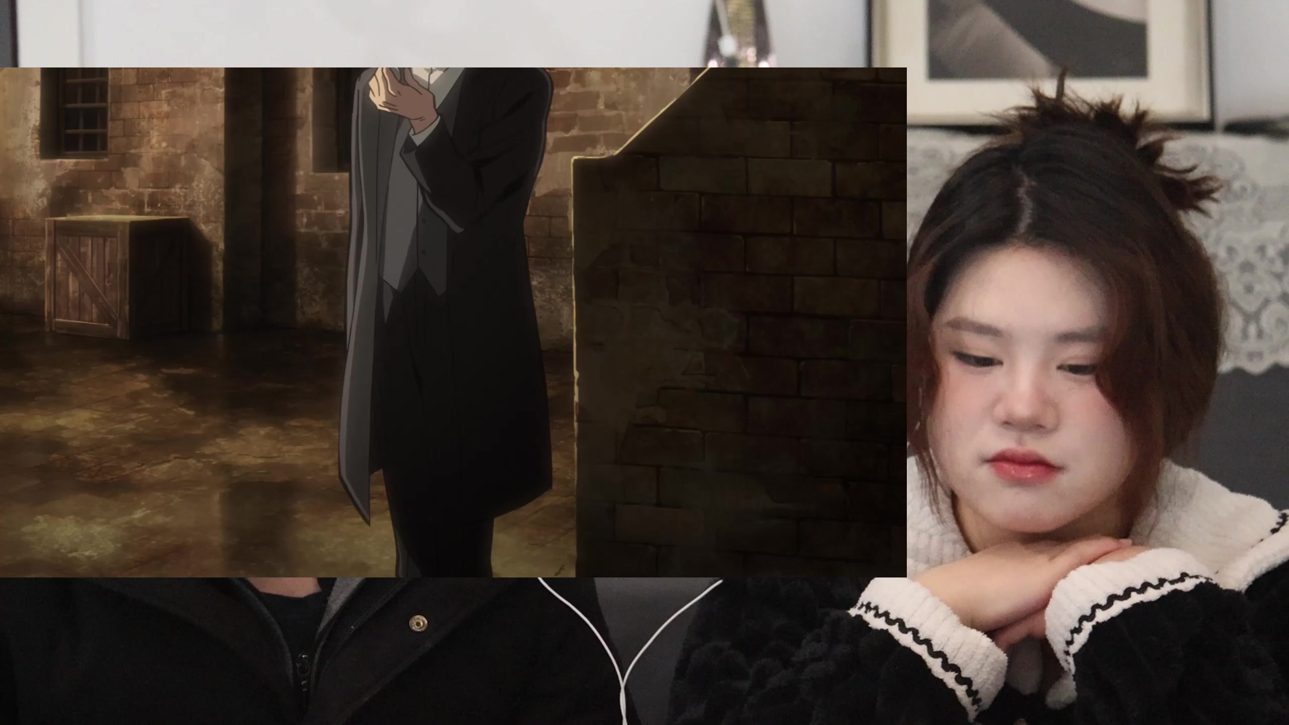 第一次看【进击的巨人reaction——无悔的选择a】兵长痞帅痞帅的