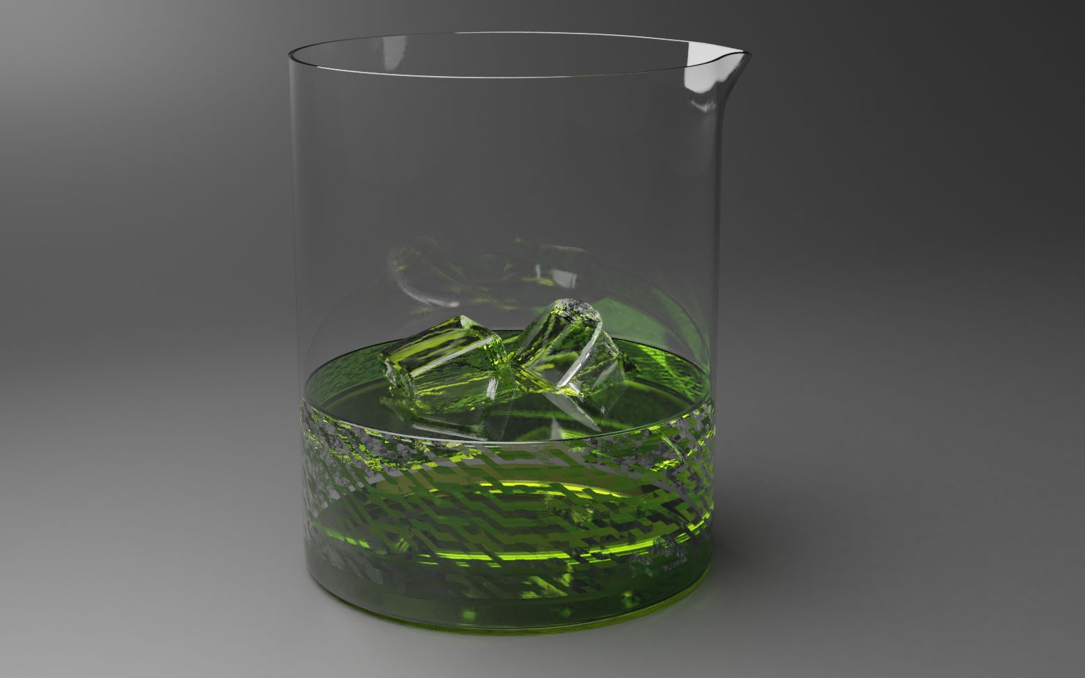 blender 3d科研绘图之烧杯