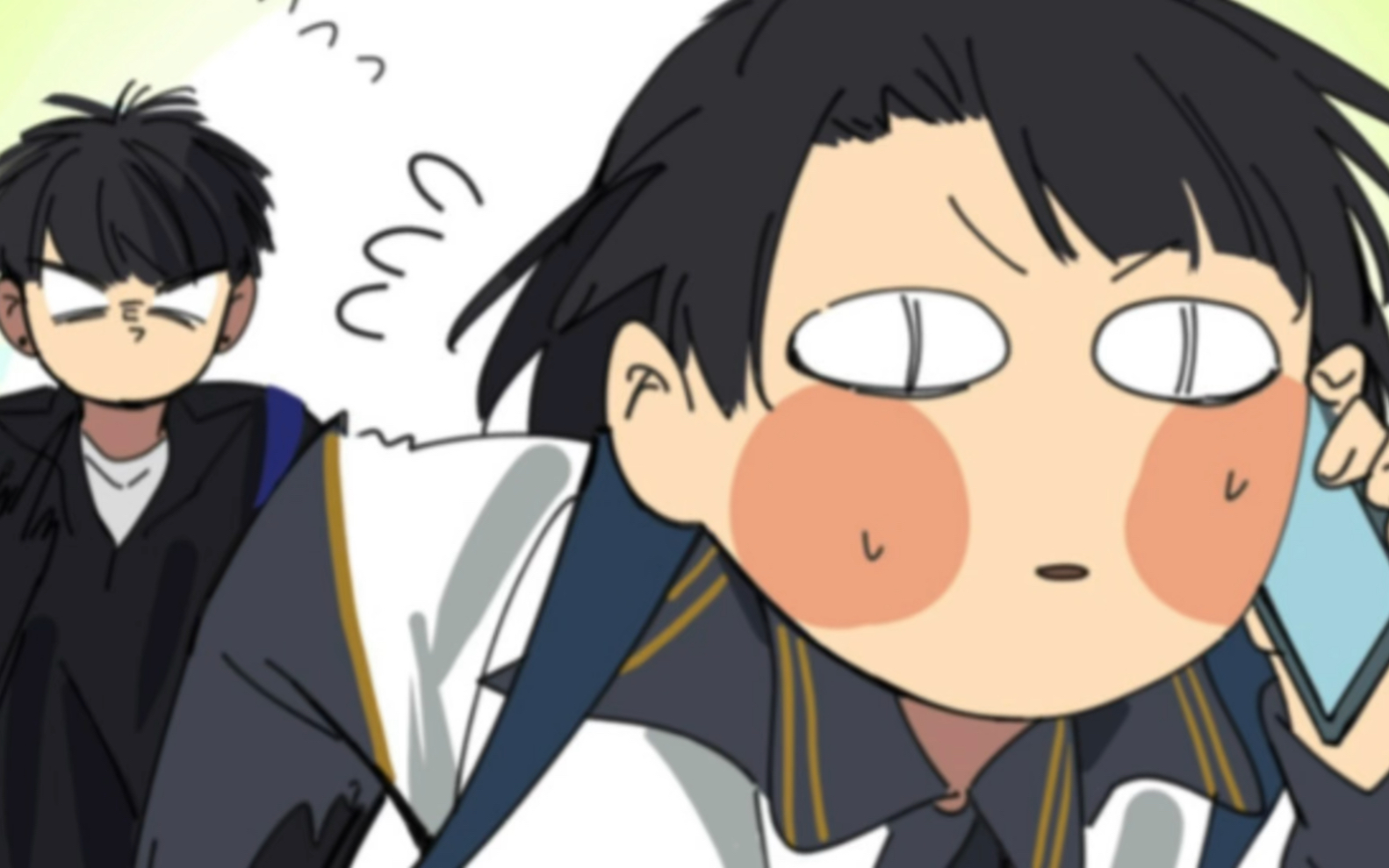 【许飞在】【许飞x周子】今天发现的宝藏漫画,微博可看!