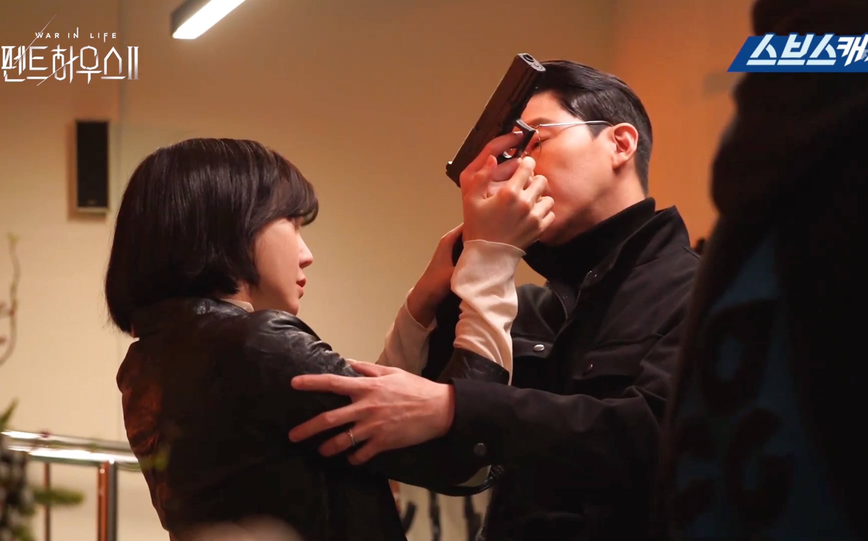 顶楼2中字第四周花絮2朱丹泰周丹泰演员严基俊cut