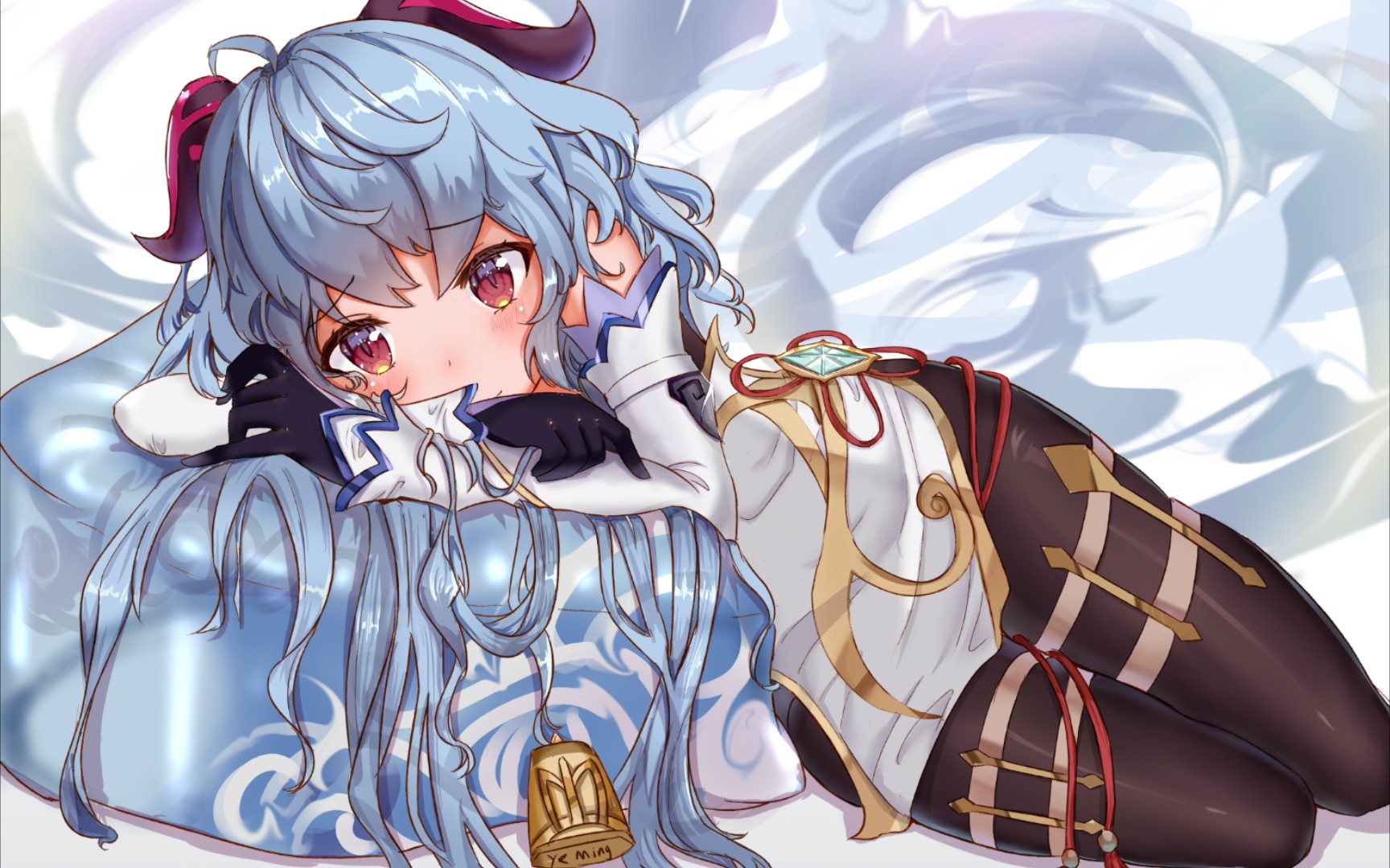 当你在未垫保底的情况下拿36个石头去碰甘雨池时_哔哩哔哩 (゜-゜)つ