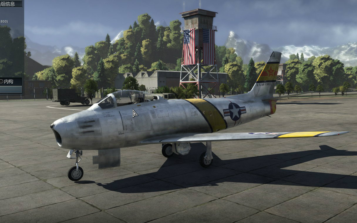 战争雷霆空战历史美帝佩刀f86a5poi