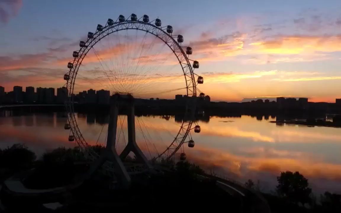 航拍遂宁摩天轮_哔哩哔哩_bilibili