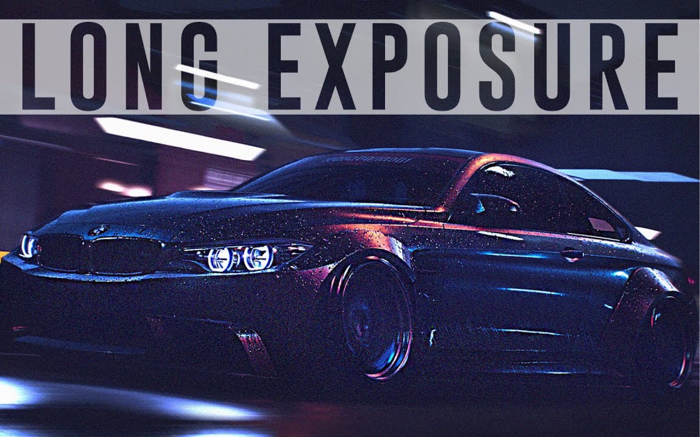 极品飞车60帧极品飞车19永恒之夜电影长曝光画面