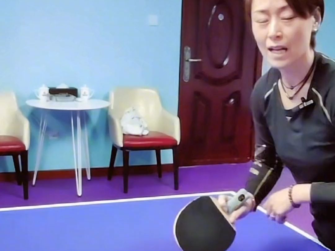 徐洁老师教正手挑球(1)直板挑不转球#国乒 #快乐乒乓球99 @徐洁乒乓