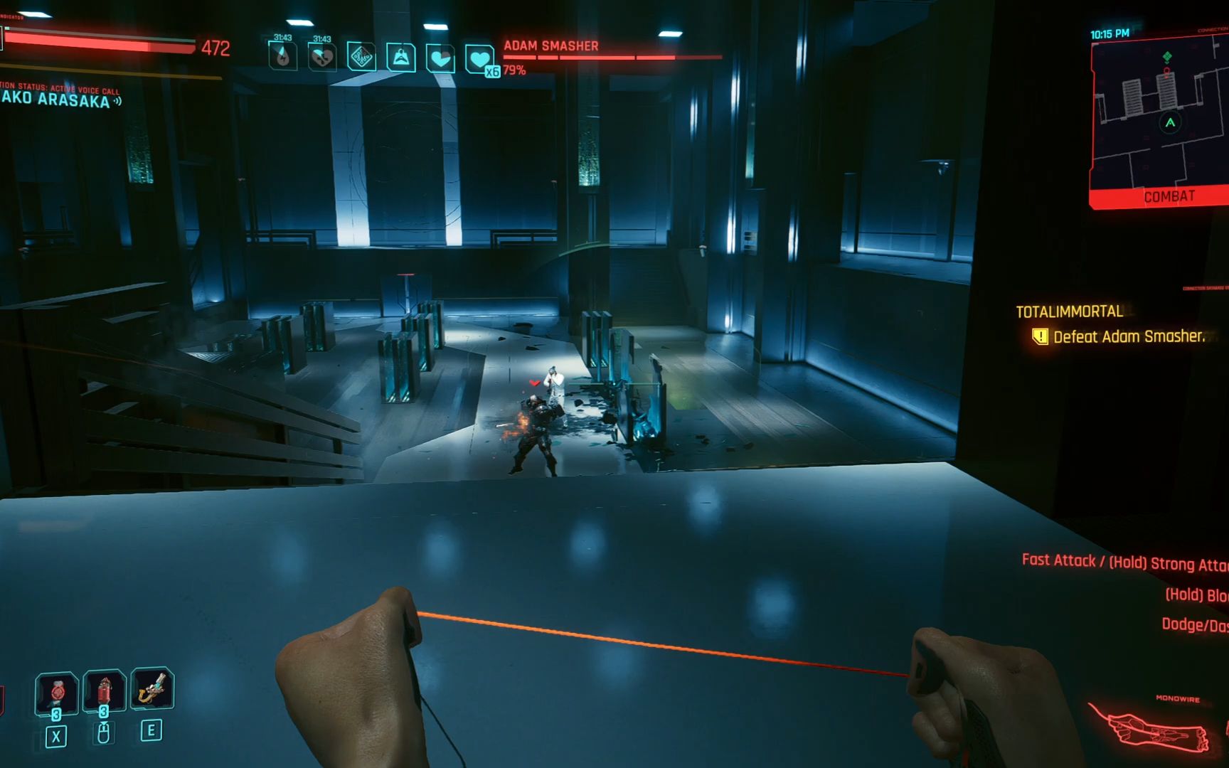 【赛博朋克2077】还原边缘行者中亚当重锤的机枪