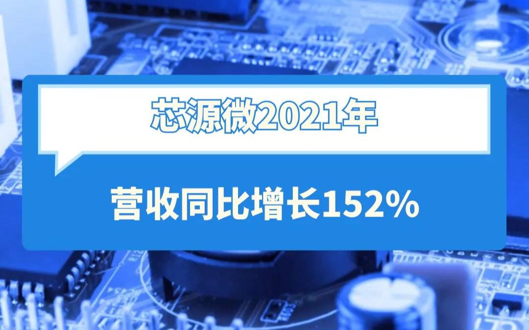 芯源微2021年营收同比增长152%哔哩哔哩bilibili