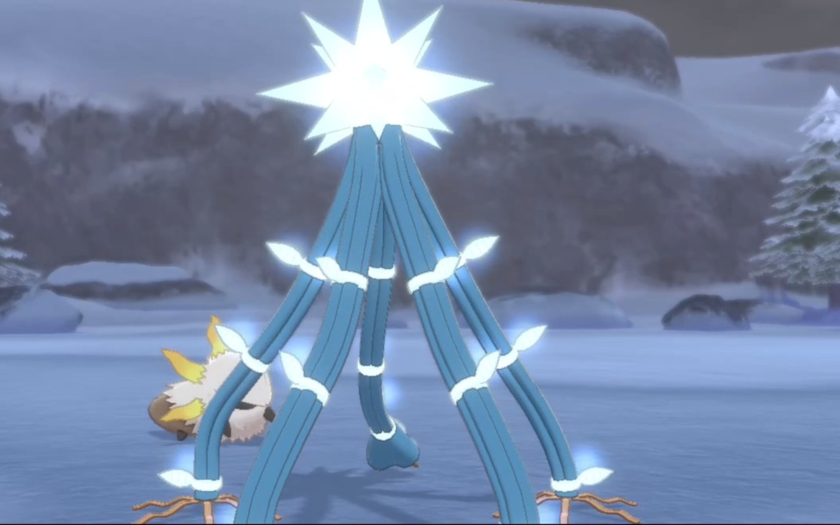 【宝可梦剑盾】闪光电束木get√ 歪闪