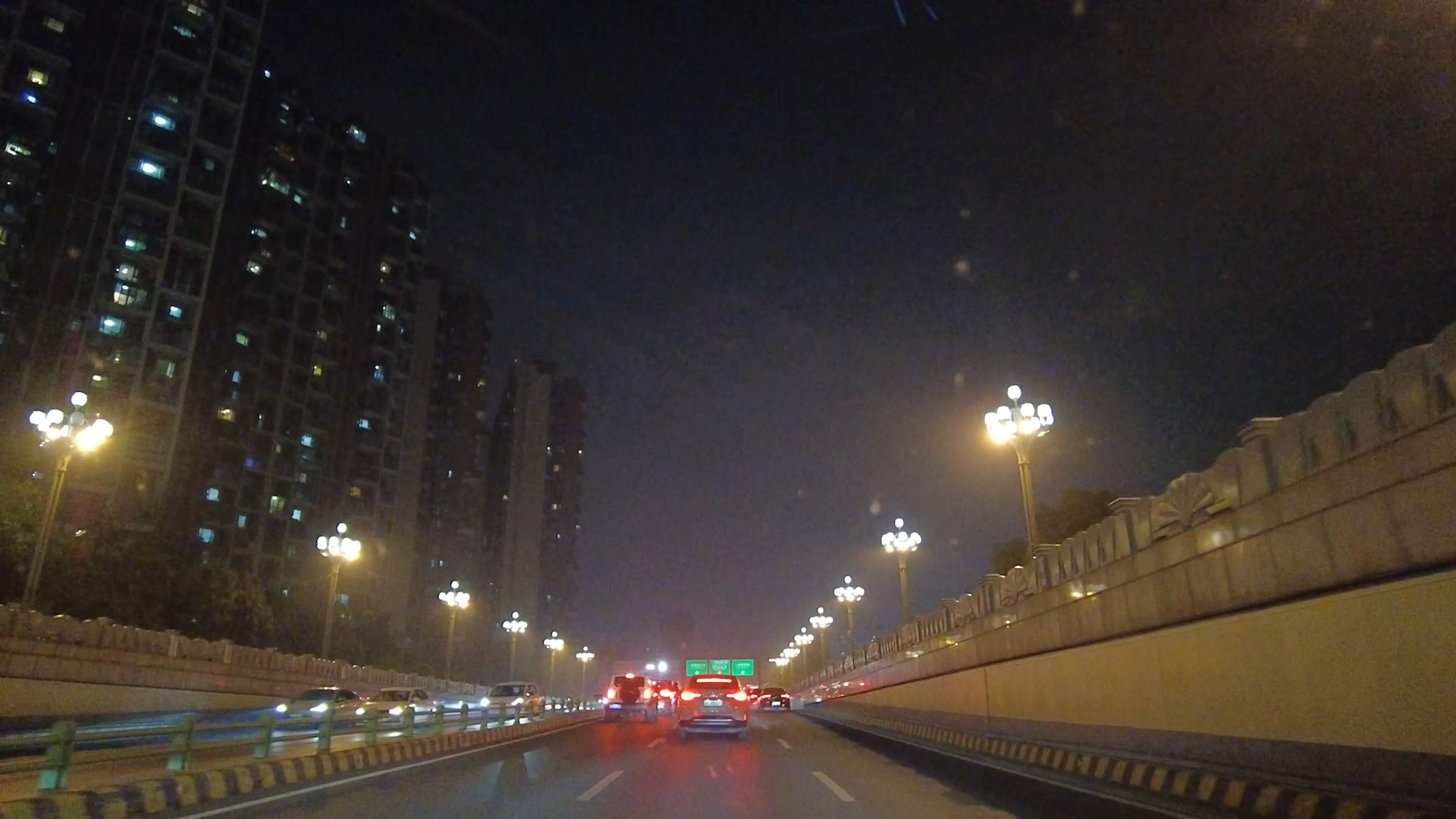 公路夜景随拍图片