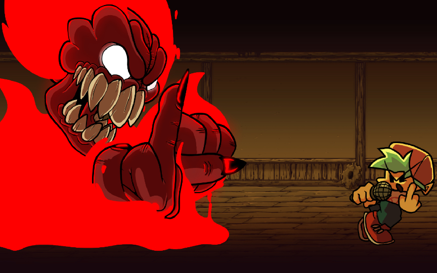 fnftricky和bf唱nightmarerun梦魇奔跑自制cover