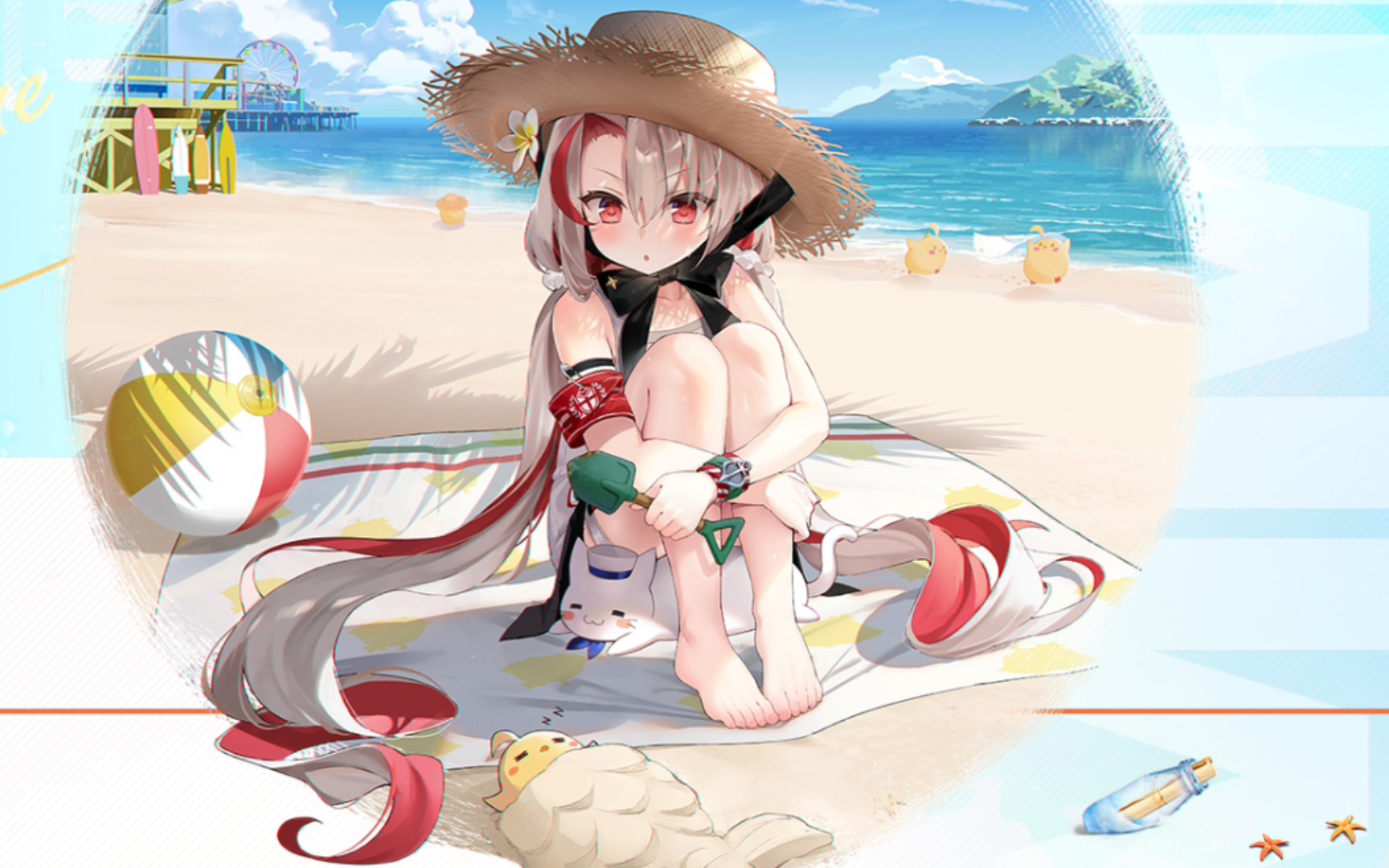 【碧蓝航线】西北风换装——独处的沙滩一角(语音先行版)