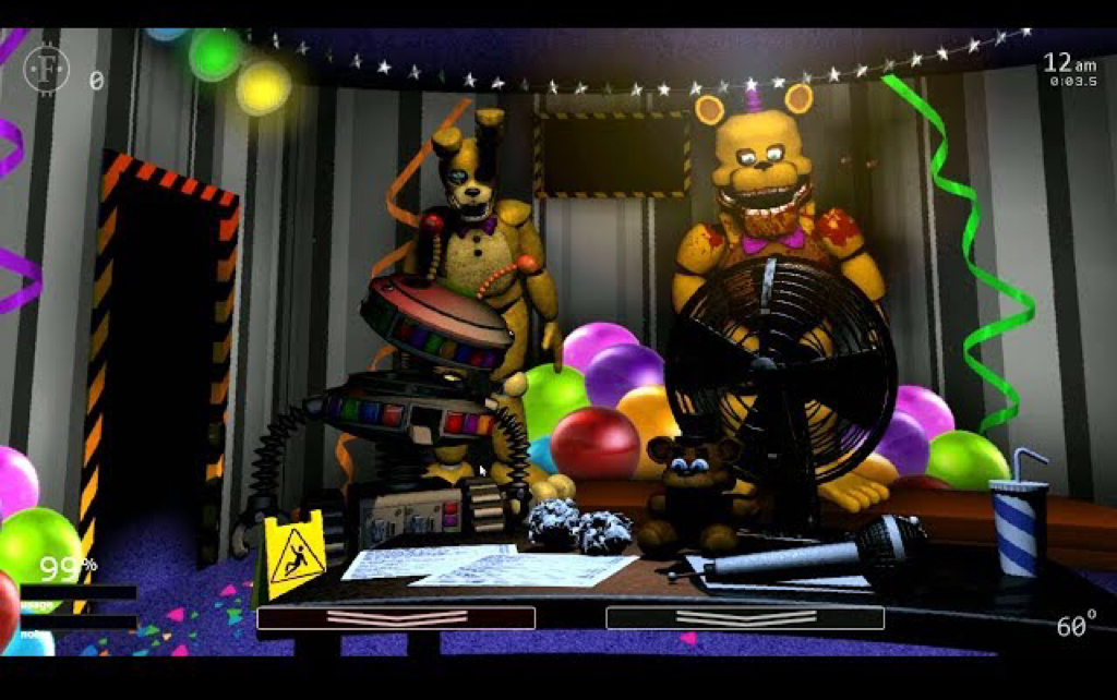 fredbears family diner in ultimate custom night