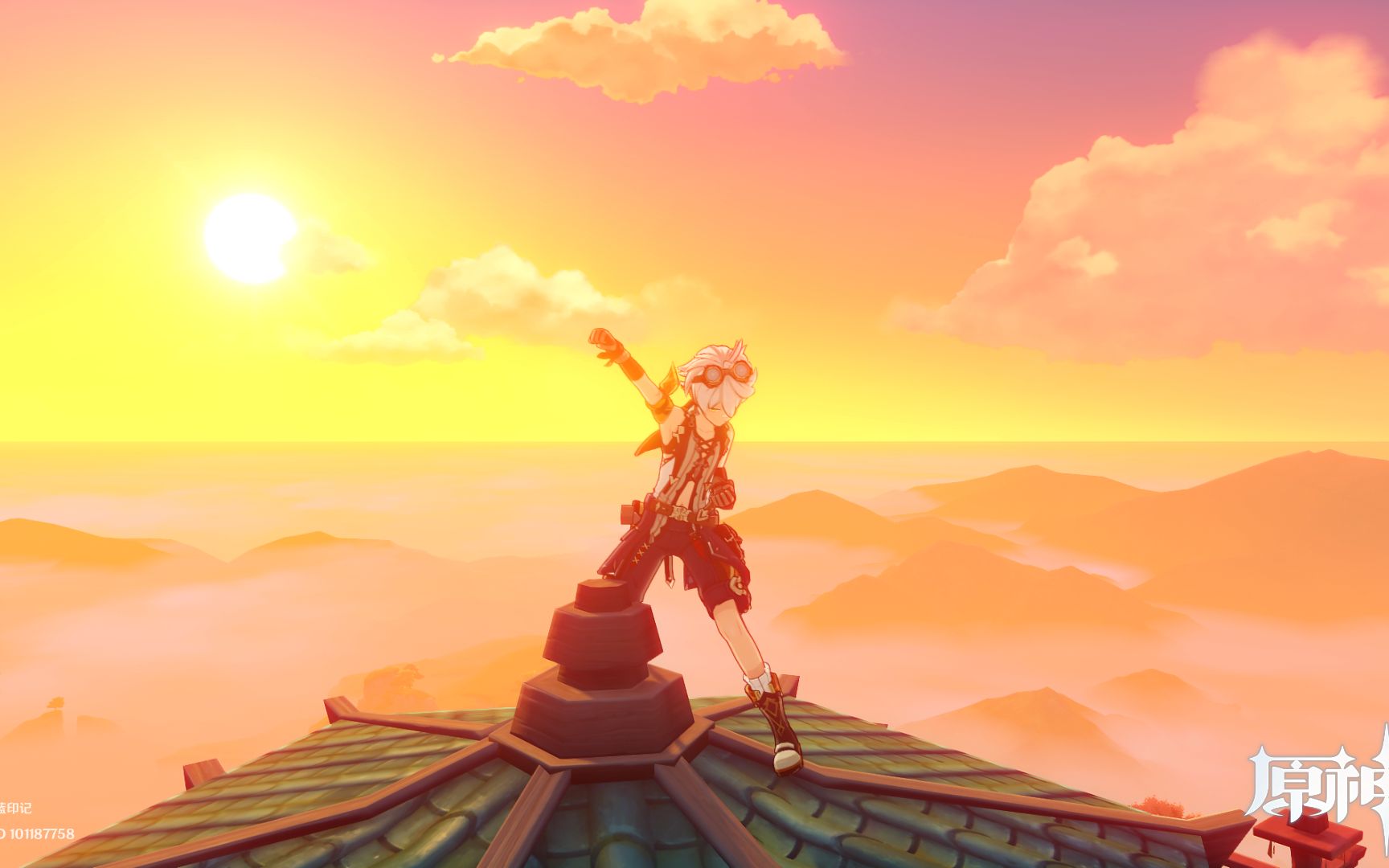 零氪原神雷泽单刷世界等级4北风狼,小狼别跑,看我一剑.