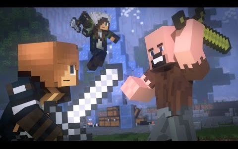 [图]【Youtube搬运|BPS|生肉】Survival Games (Minecraft Animation) [Hypixel]