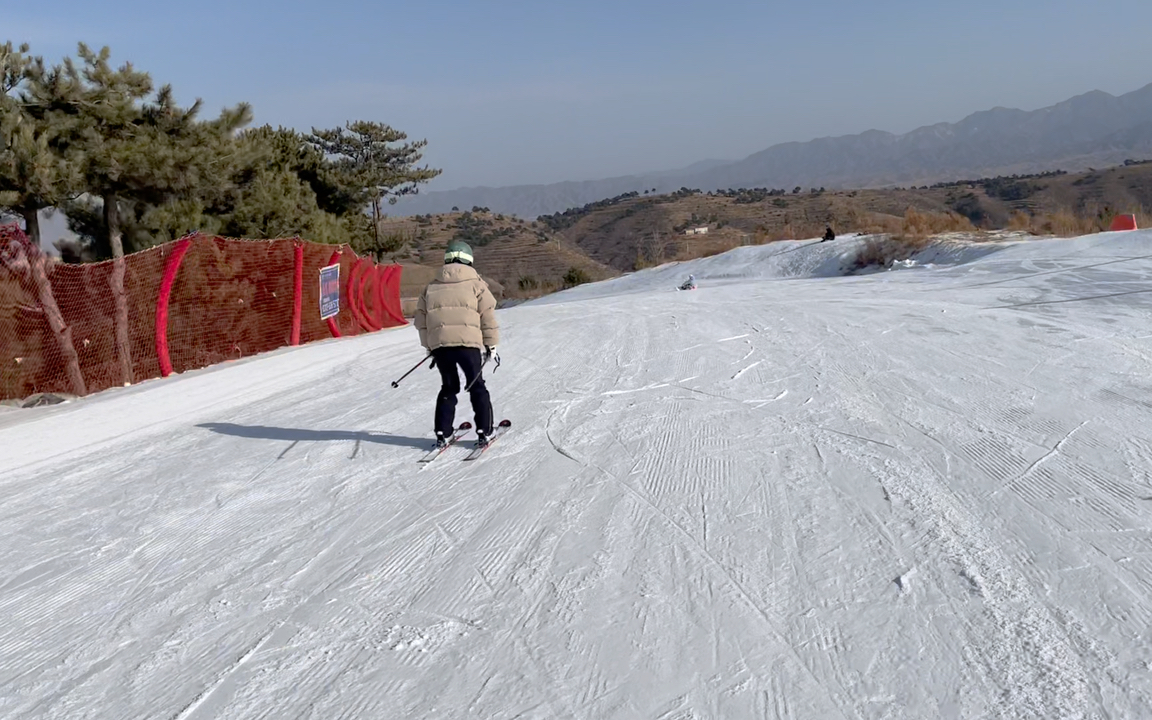 2023新年保定七山滑雪场 号称小崇礼滑雪场 纯享版