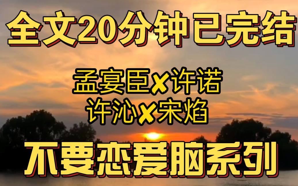 [一更到底]全文28分钟已完结加番外!#许沁#孟宴臣#穿书爽文#一口气看爽系列哔哩哔哩bilibili