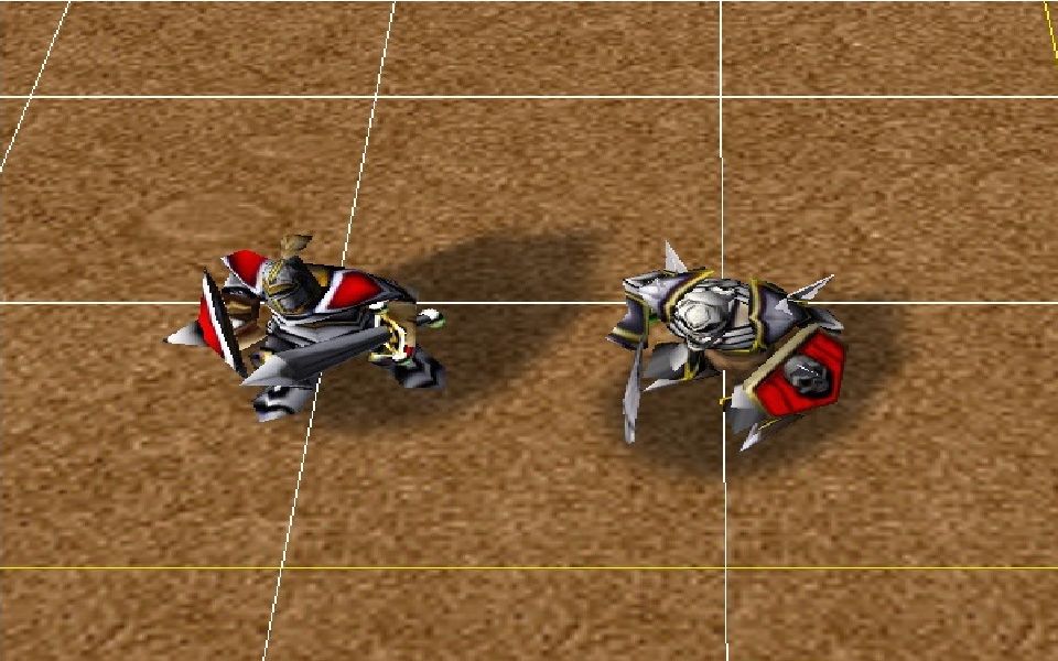 魔兽争霸3 生死对决 人族步兵