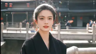 她长了一张大方耐看的东方脸