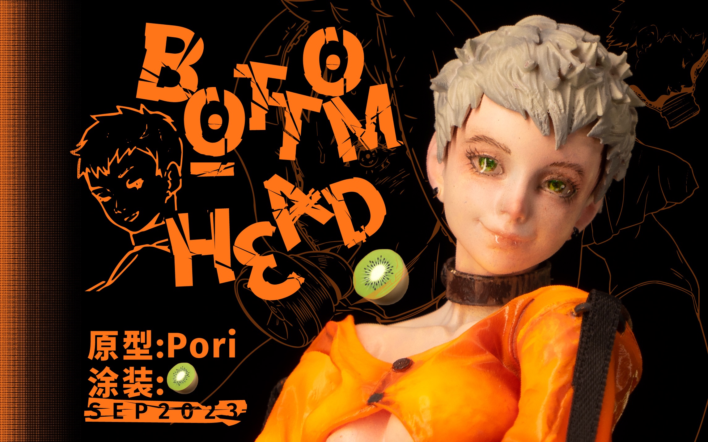 BOTTOM HEAD 涂装展示哔哩哔哩bilibili