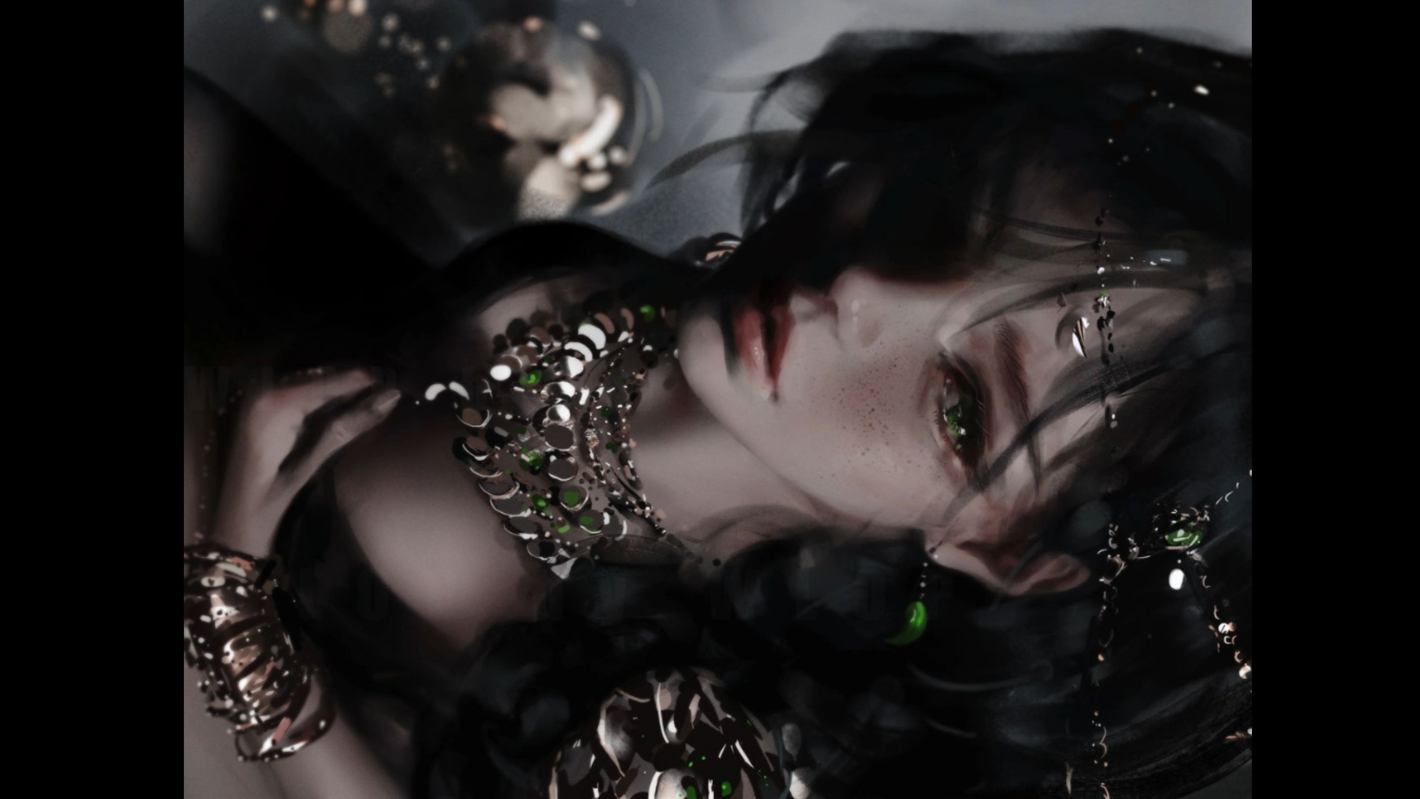 人气漫画《鬼刀》风铃公主,太美了