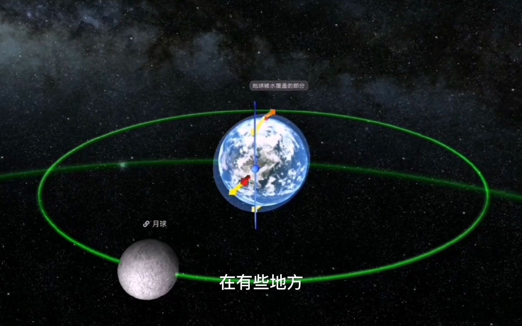 [图]让我们了解一下地球的涨潮和退潮是怎样发生的