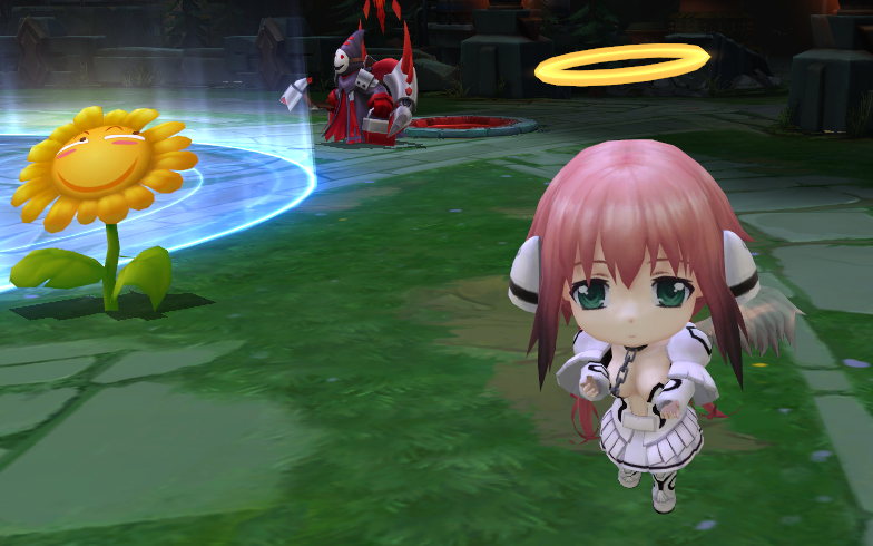 【300英雄新皮肤】q版空之女王,卖萌皮肤.不管怎么说,萌即正义.