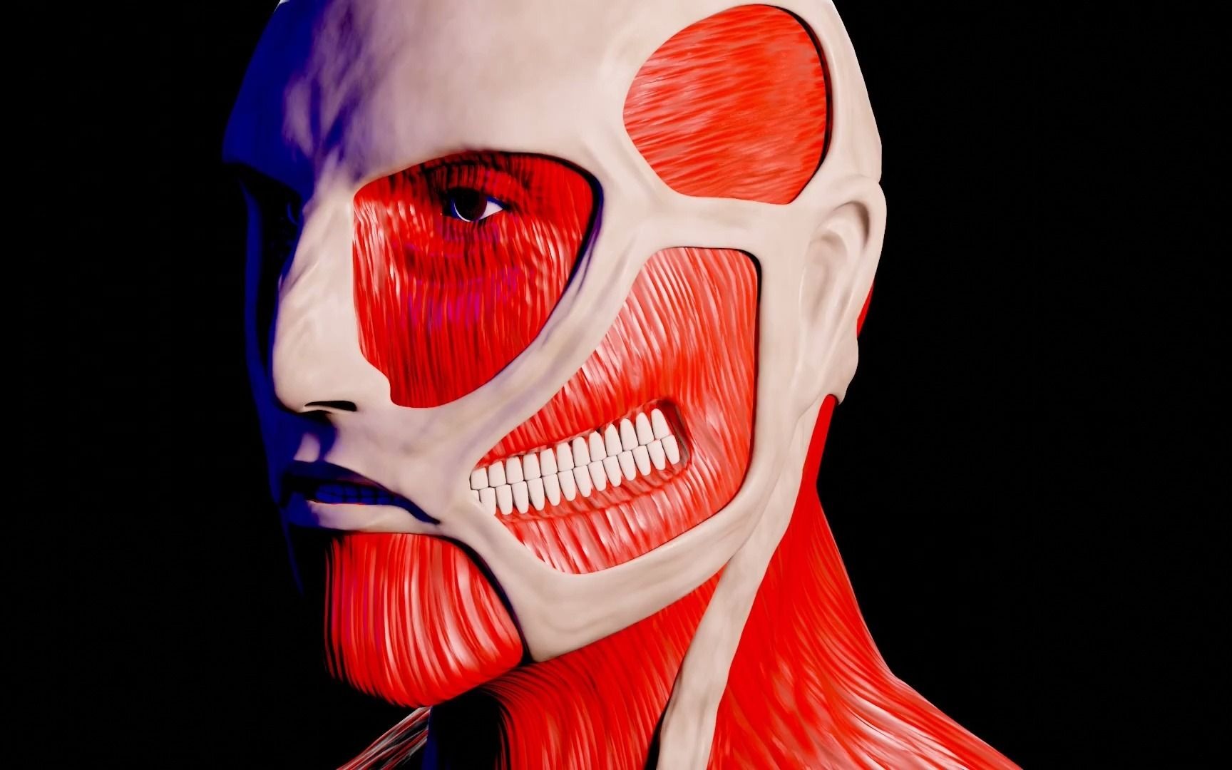 进击的巨人超大型3d建模