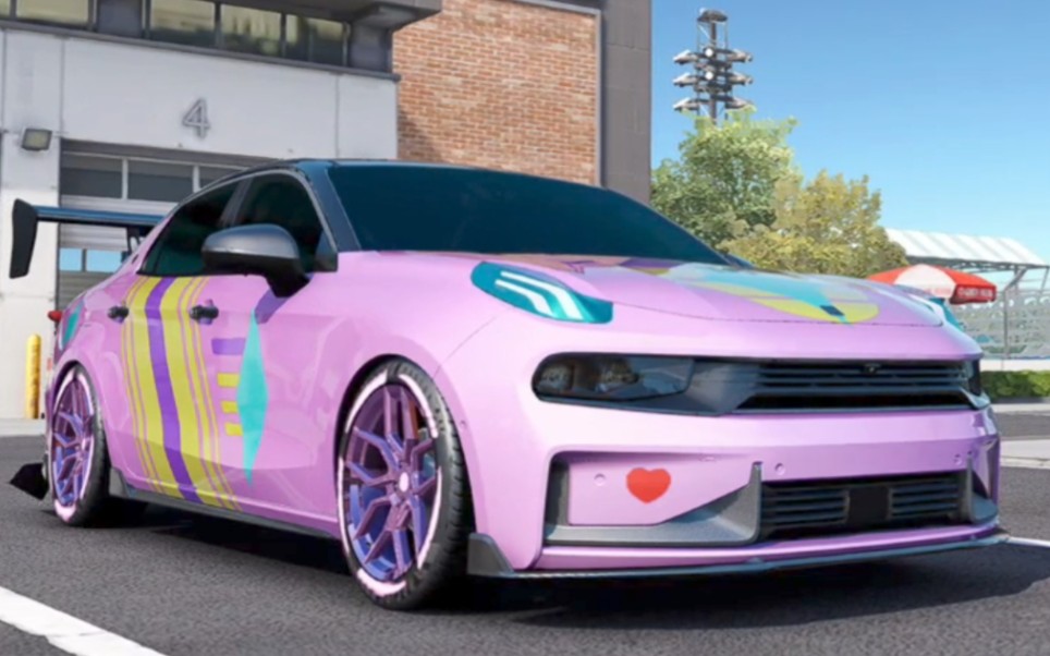 [小马宝莉mlp/巅峰极速]dusk暮辰 痛车 领克03