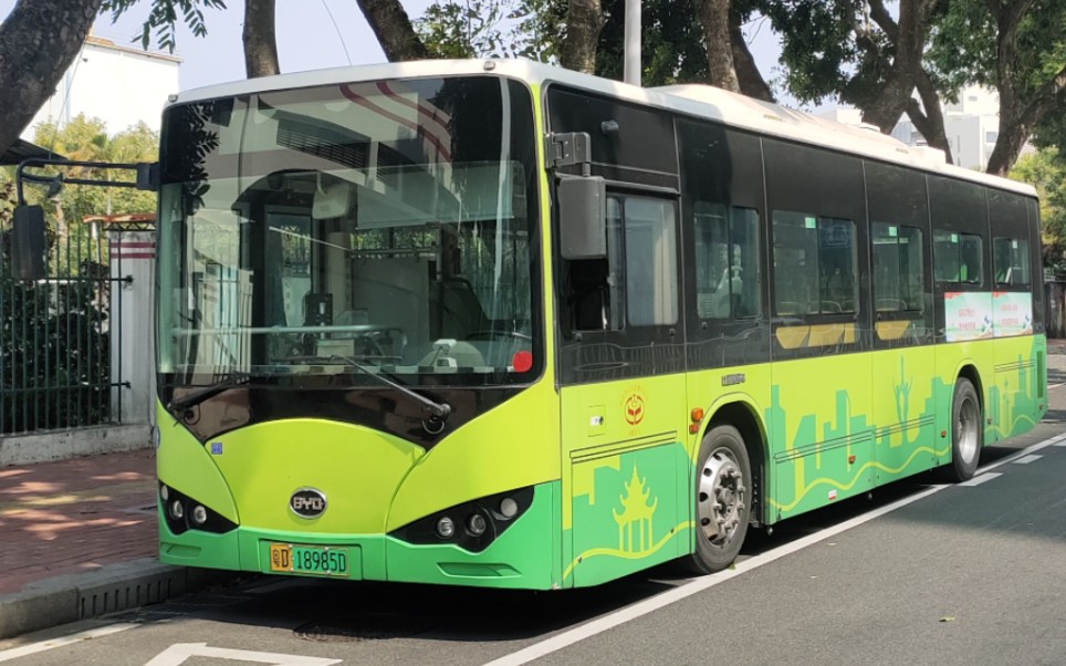 [pov256重置]汕头公交总公司61路(如龙工业园-港澳路总站)去程