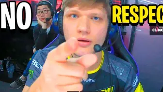 CSGO#Twitch直播精彩剪辑 FPL中S1MPLE 0尊重比赛