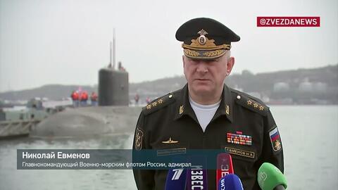 俄海军司令叶夫梅诺夫总结太平洋舰队突击检查中期结果_哔哩哔哩_bilibili