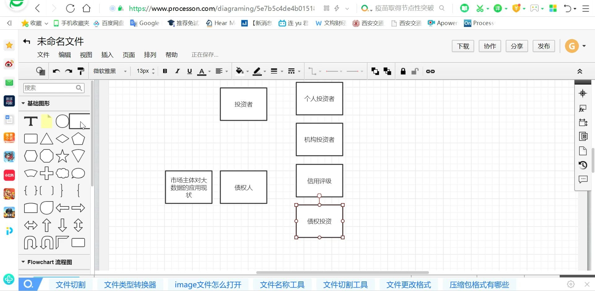 ProcessOn流程图制作哔哩哔哩bilibili