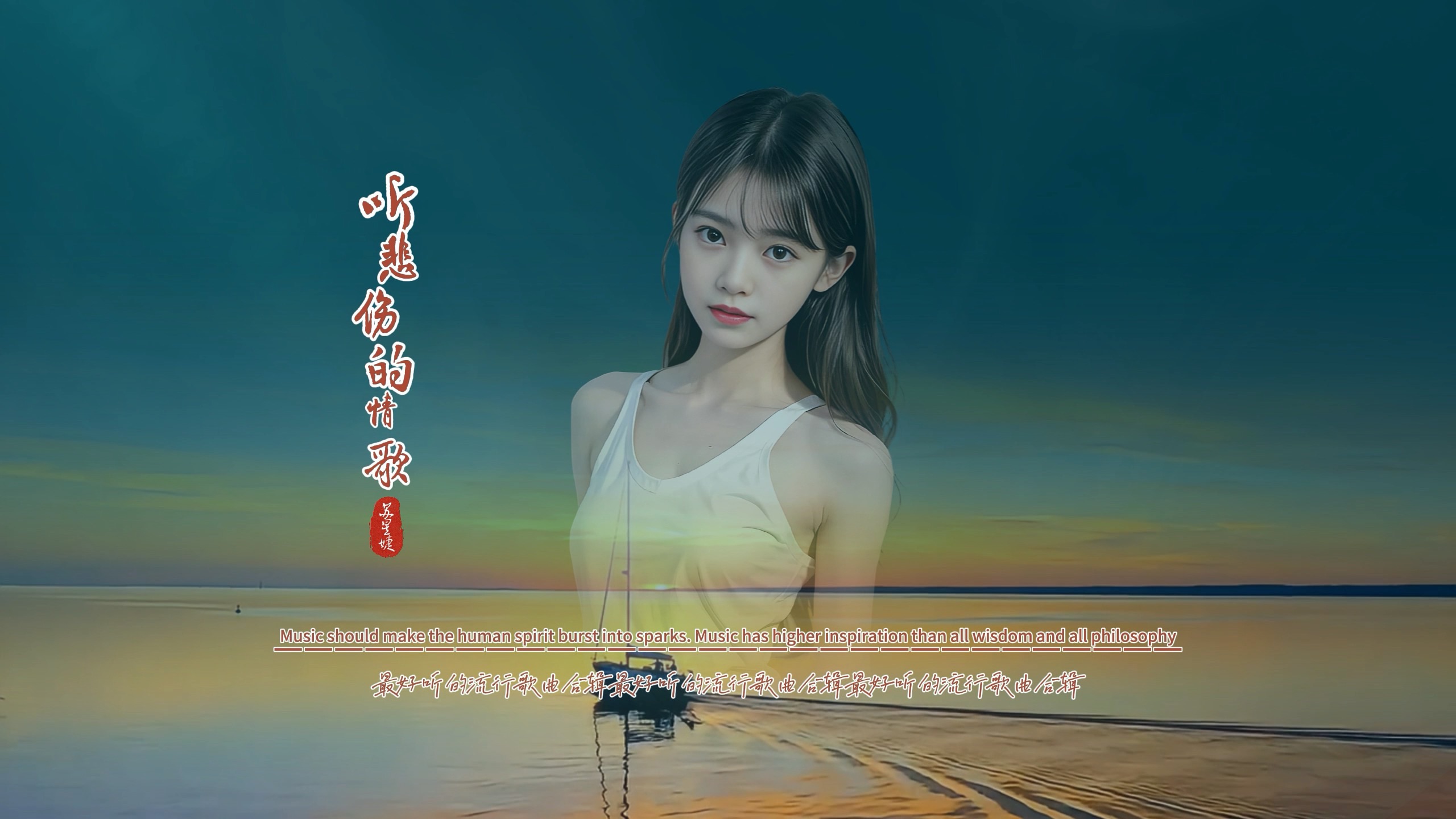 苏星婕《听悲伤的情歌》无损音质,这首歌让我想起了前女友