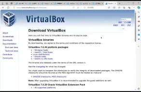 下载视频: VirtualBox虚拟机安装教程 配置虚拟机