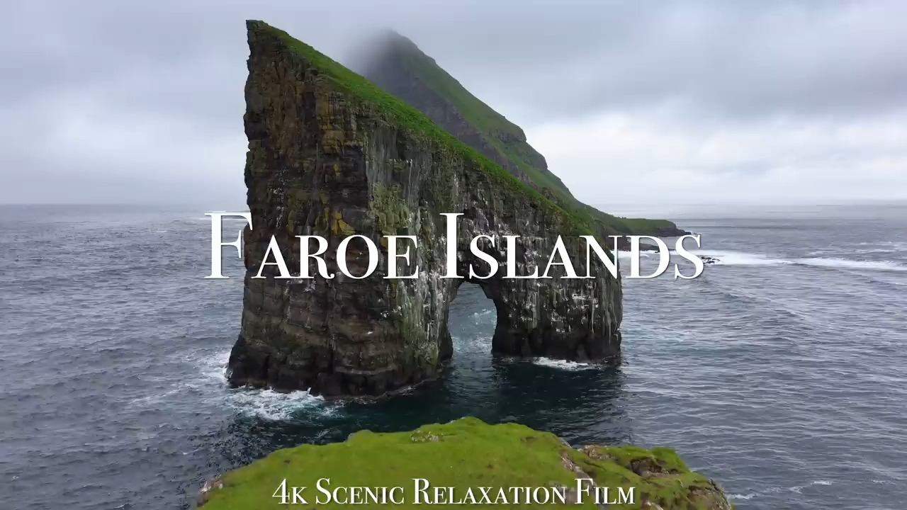 法罗群岛4k-风景放松电影与鼓舞人心的音乐