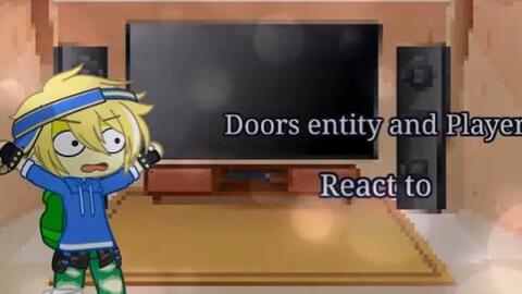 HALT  Roblox Gacha Animation #doors #roblox #gacha #memes 