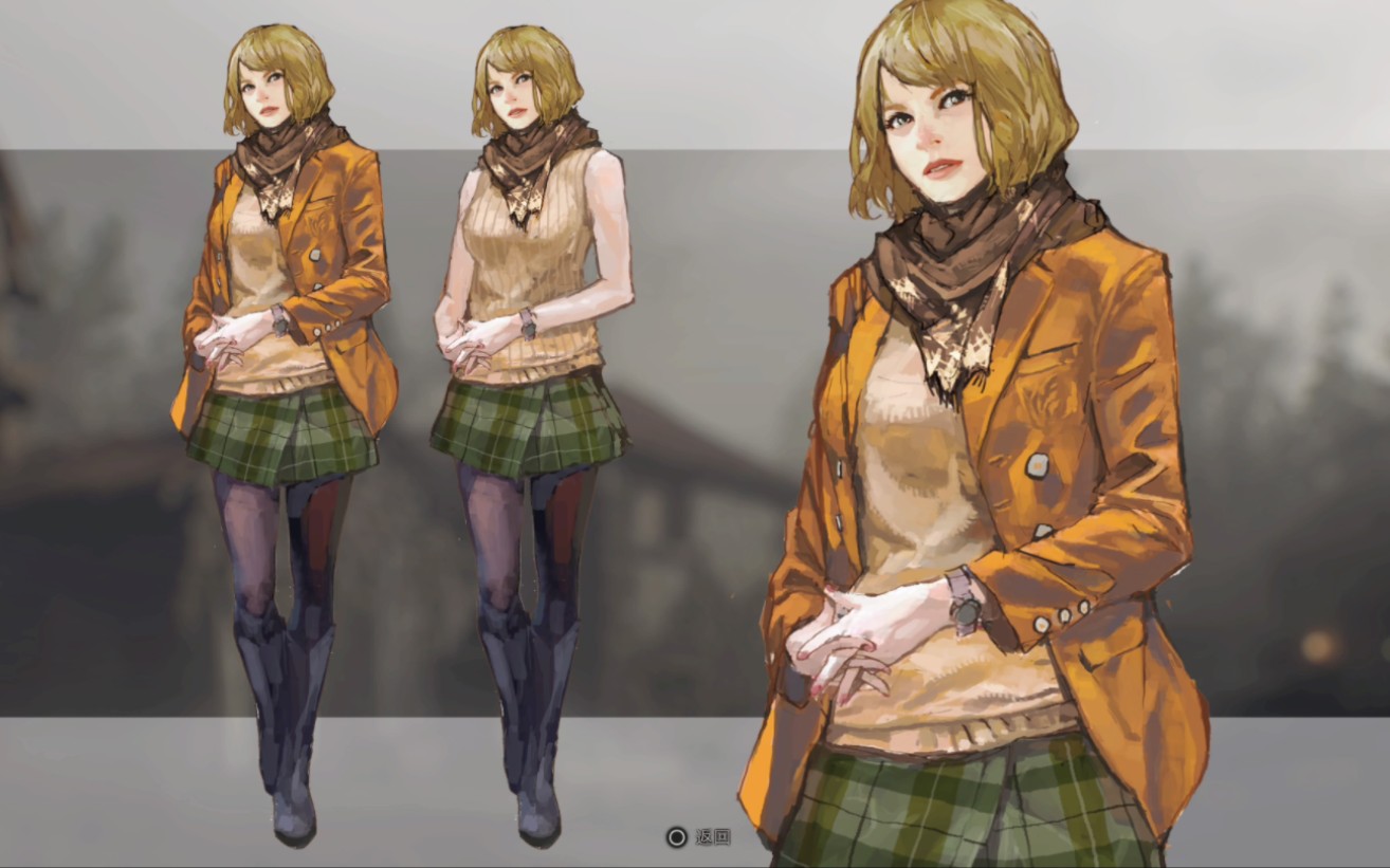 【生化危机4重制版】可爱的艾什莉,为什么碍事莉这么可爱鸭