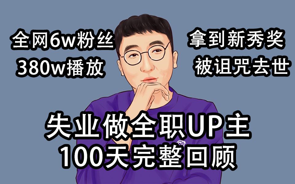 失业后做全职UP的100天:我活成了自己理想中的样子哔哩哔哩bilibili