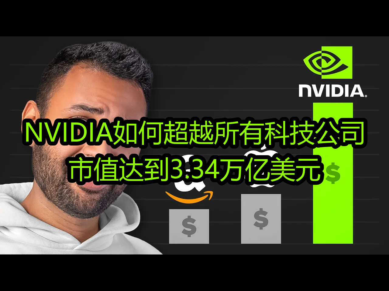 【中配】NVIDIA如何超越所有科技公司:市值达到3.34万亿美元  Mrwhosetheboss哔哩哔哩bilibili