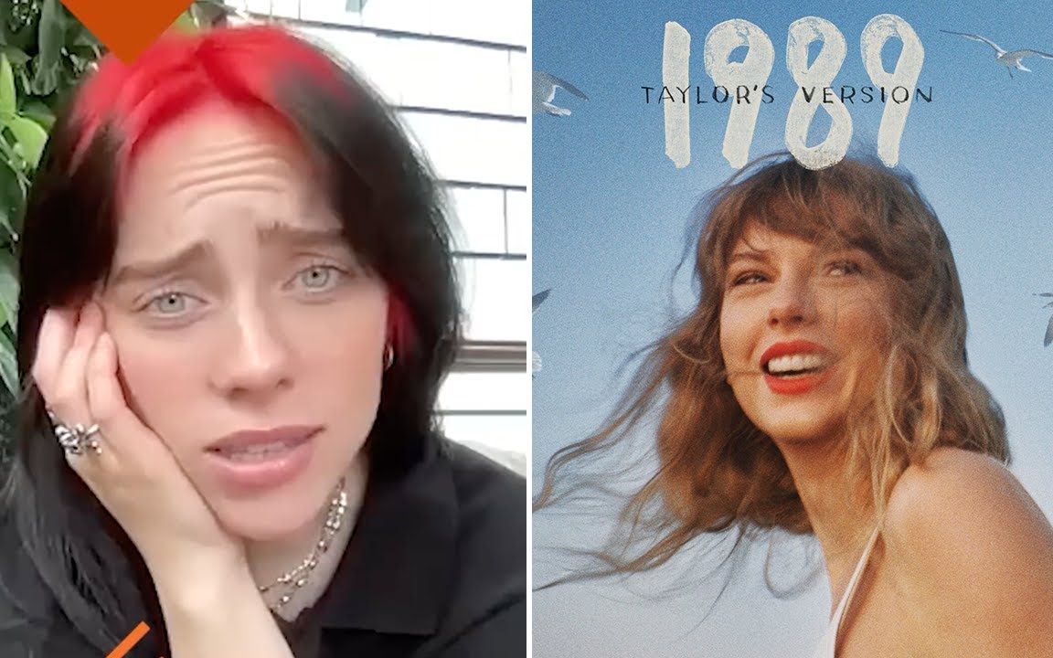 碧梨billie eilish对霉霉《1989(泰勒版)》专辑作出反应