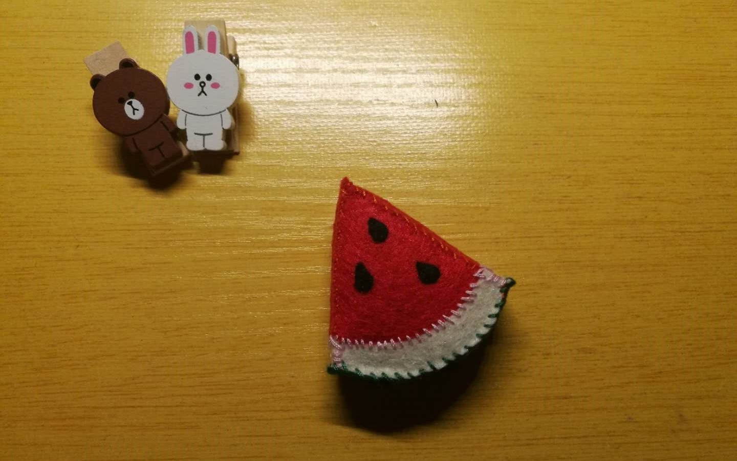 手工不织布-小西瓜