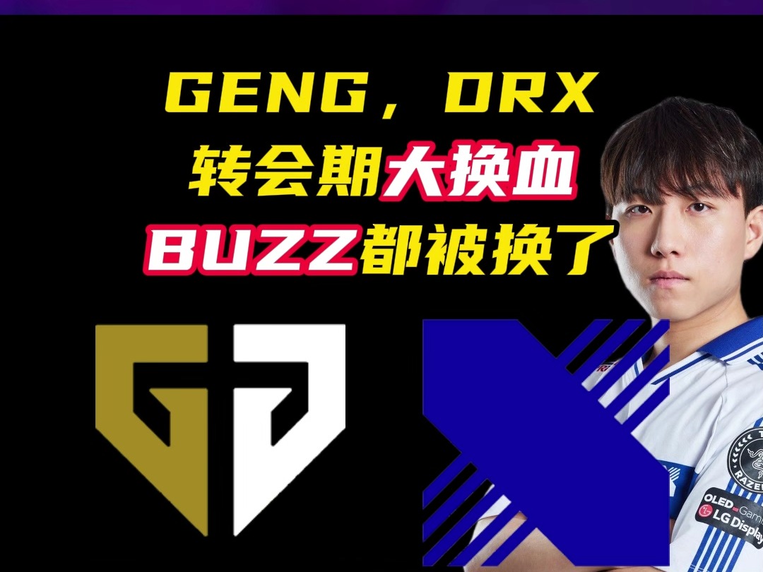 GENG,DRX,转会期大换血,BUZZ都换掉了【无畏契约】哔哩哔哩bilibili