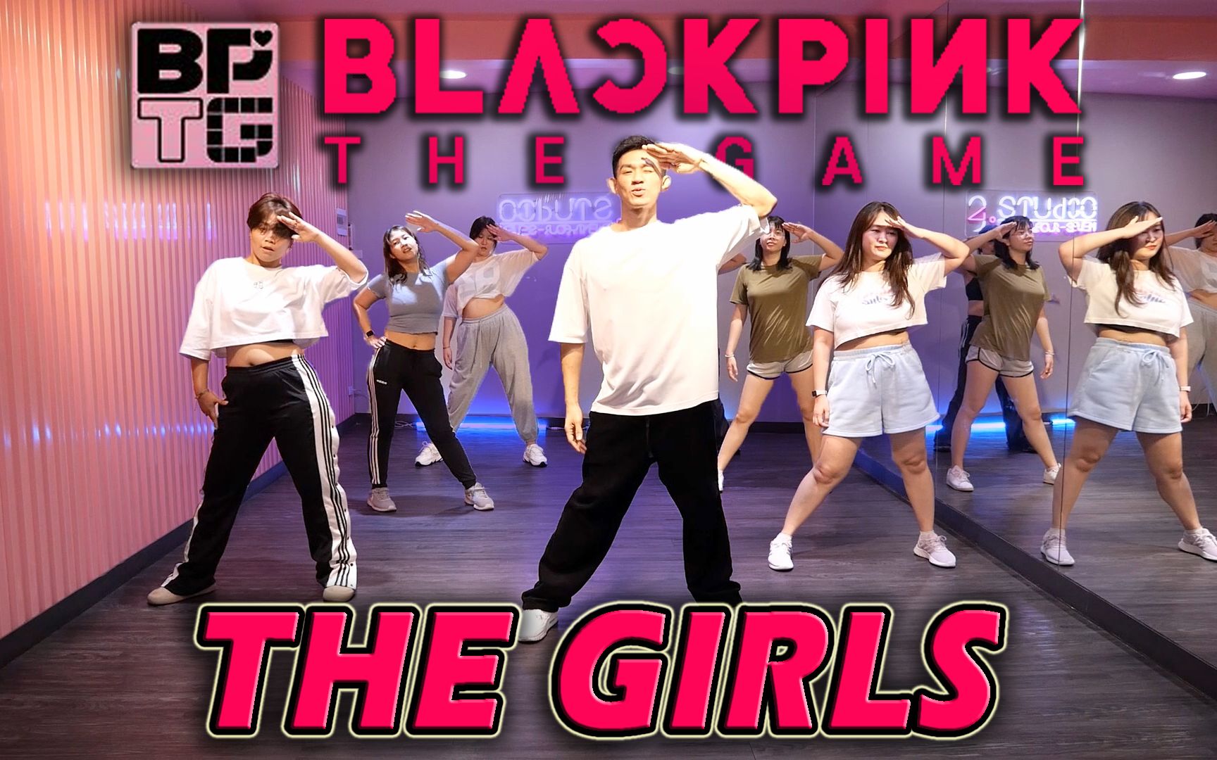 [图]BLACKPINK THE GAME - THE GIRLS | GolfyDance | Dance Fitness / Dance Workout